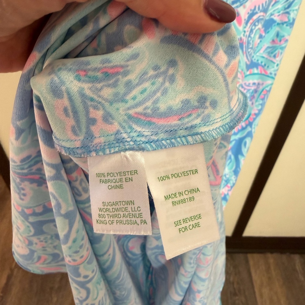 Lilly Pulitzer Maxi dress size L EUC - Picture 7 of 9